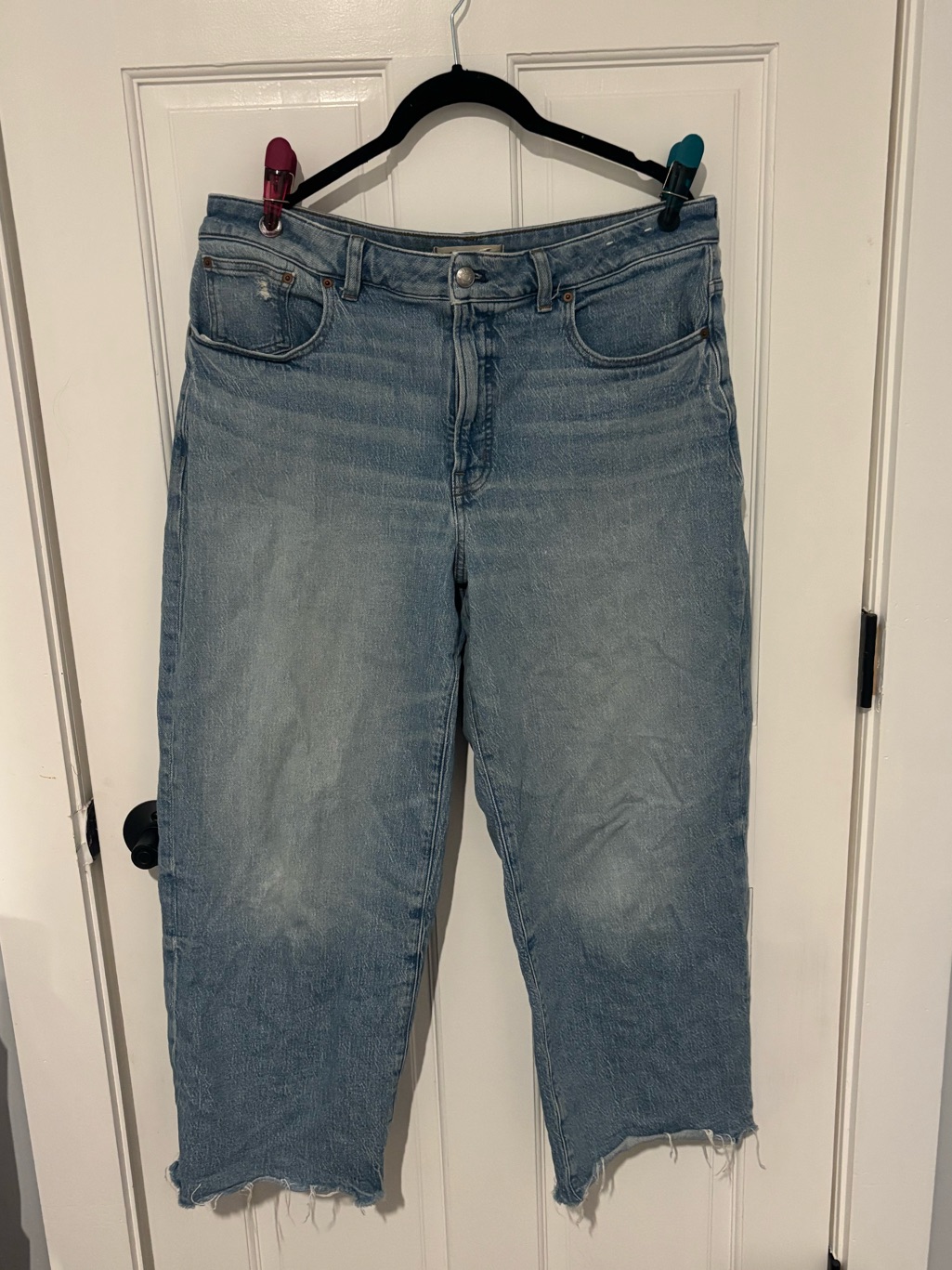 Madewell - The Curvy Perfect Vintage Wide-Leg Crop Jean